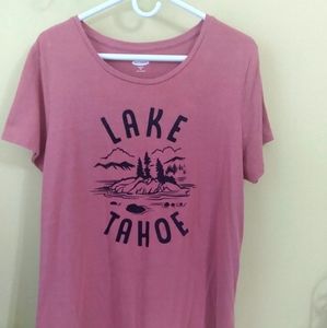 Old Navy 'Lake Tahoe' Graphic Tee, VGUC!